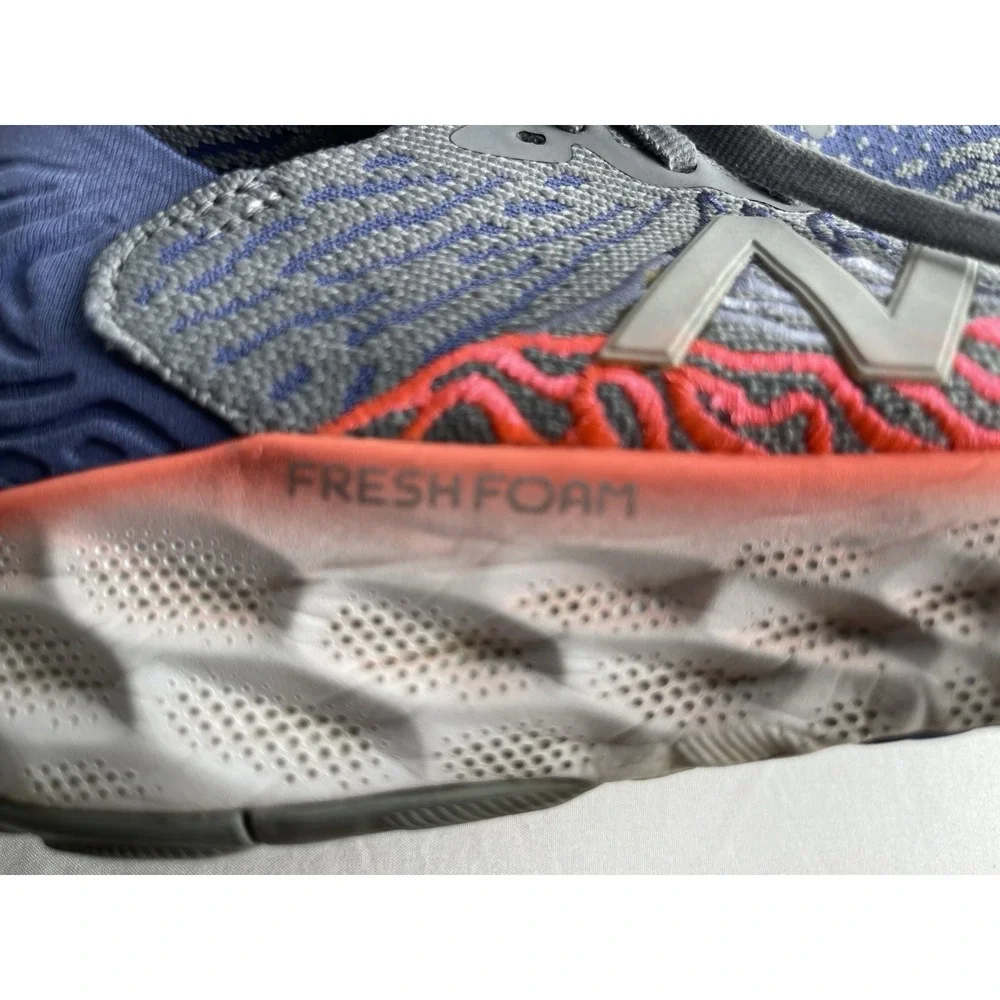 New Balance Fresh Foam 1080v10 Womens Running Shoes Blue Grey Pink W1080B10 6.5